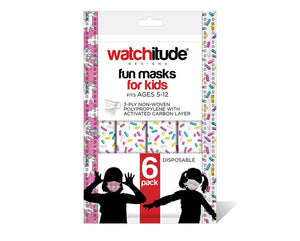 Kids Face Masks - 6 PK.