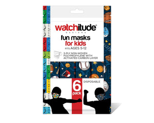 Kids Face Masks - 6 PK.